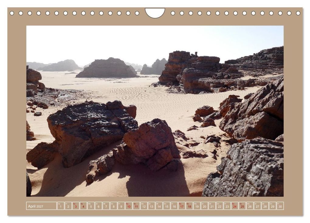 Weitere Ansicht: Algerien - Schluchten und Sandberge in den Tassilis (Wandkalender 2027 DIN A4 quer), CALVENDO Monatskalender | Knut Bormann, Calvendo