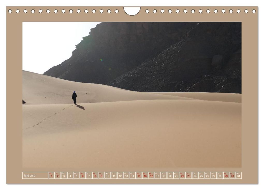 Weitere Ansicht: Algerien - Schluchten und Sandberge in den Tassilis (Wandkalender 2027 DIN A4 quer), CALVENDO Monatskalender | Knut Bormann, Calvendo