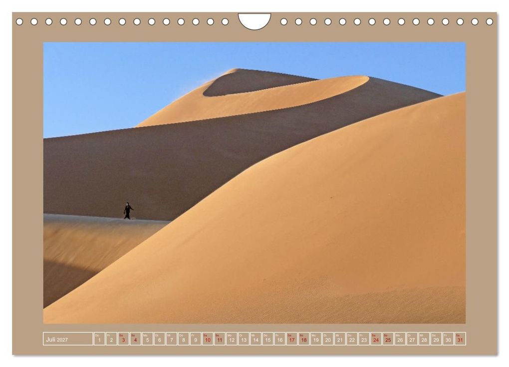 Weitere Ansicht: Algerien - Schluchten und Sandberge in den Tassilis (Wandkalender 2027 DIN A4 quer), CALVENDO Monatskalender | Knut Bormann, Calvendo