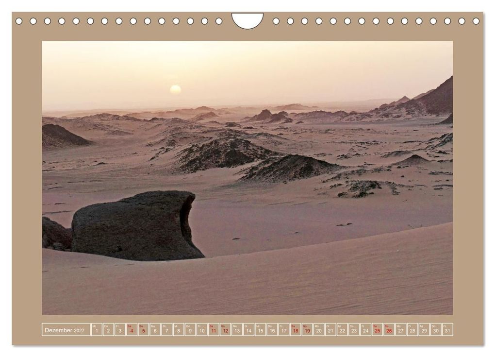 Weitere Ansicht: Algerien - Schluchten und Sandberge in den Tassilis (Wandkalender 2027 DIN A4 quer), CALVENDO Monatskalender | Knut Bormann, Calvendo