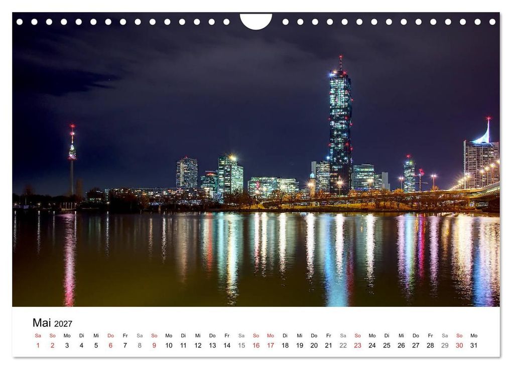 Weitere Ansicht: Wien nach Sonnenuntergang (Wandkalender 2027 DIN A4 quer), CALVENDO Monatskalender | Christoph Dopplinger, Calvendo
