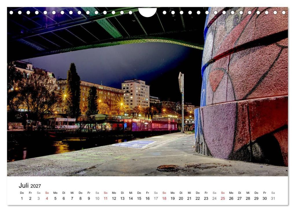 Weitere Ansicht: Wien nach Sonnenuntergang (Wandkalender 2027 DIN A4 quer), CALVENDO Monatskalender | Christoph Dopplinger, Calvendo