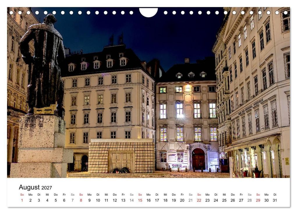 Weitere Ansicht: Wien nach Sonnenuntergang (Wandkalender 2027 DIN A4 quer), CALVENDO Monatskalender | Christoph Dopplinger, Calvendo