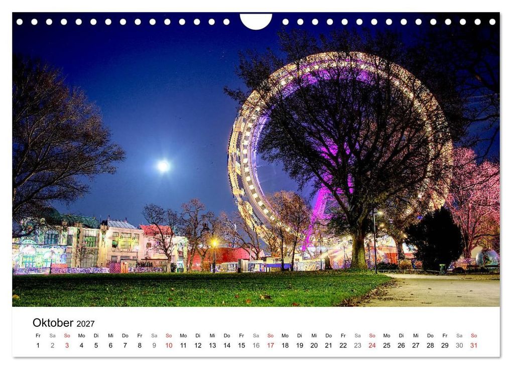 Weitere Ansicht: Wien nach Sonnenuntergang (Wandkalender 2027 DIN A4 quer), CALVENDO Monatskalender | Christoph Dopplinger, Calvendo