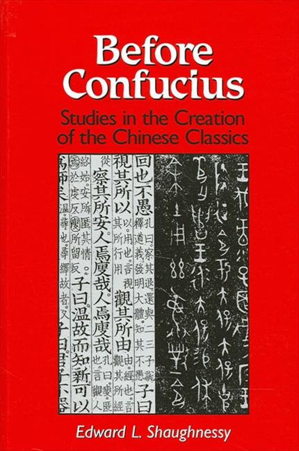 Produktbild: Before Confucius | Edward L. Shaughnessy