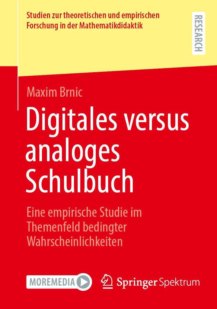 Produktbild: Digitales versus analoges Schulbuch | Maxim Brnic