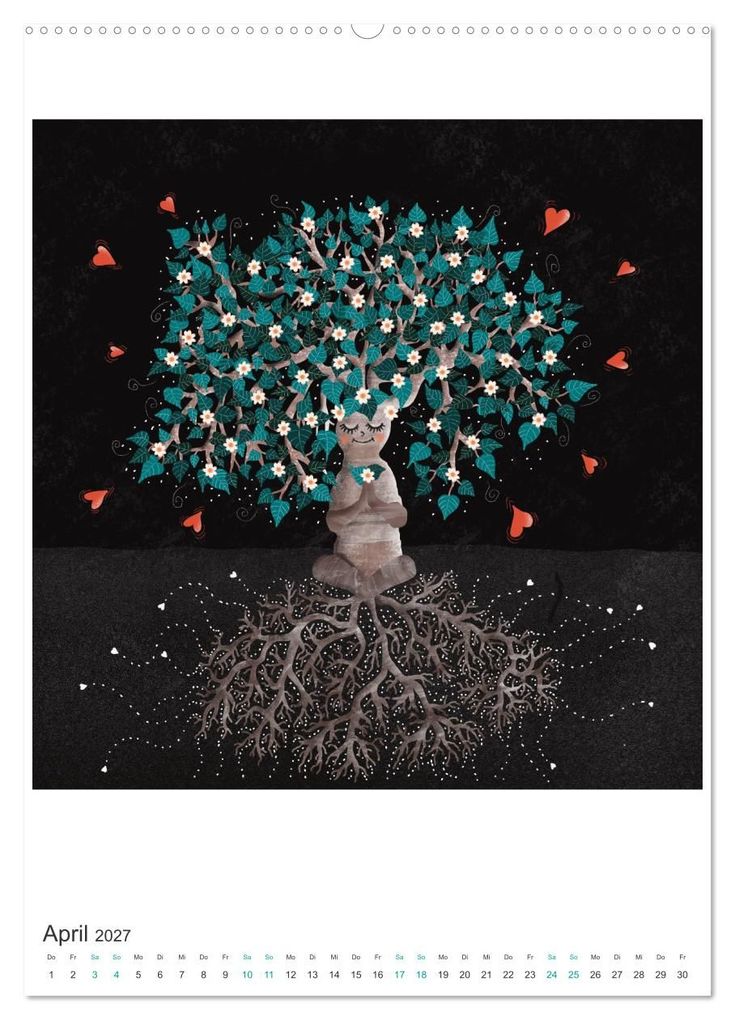 Weitere Ansicht: SAVE OUR TREES - Bäume bedeuten Leben (Wandkalender 2027 DIN A2 hoch), CALVENDO Monatskalender | Danja Krampikowski