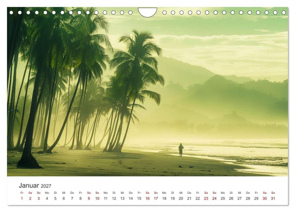 Weitere Ansicht: Gestrandet - Ein Jahr auf Robinsons Insel (Wandkalender 2027 DIN A4 quer), CALVENDO Monatskalender | Simone Wunderlich, Calvendo
