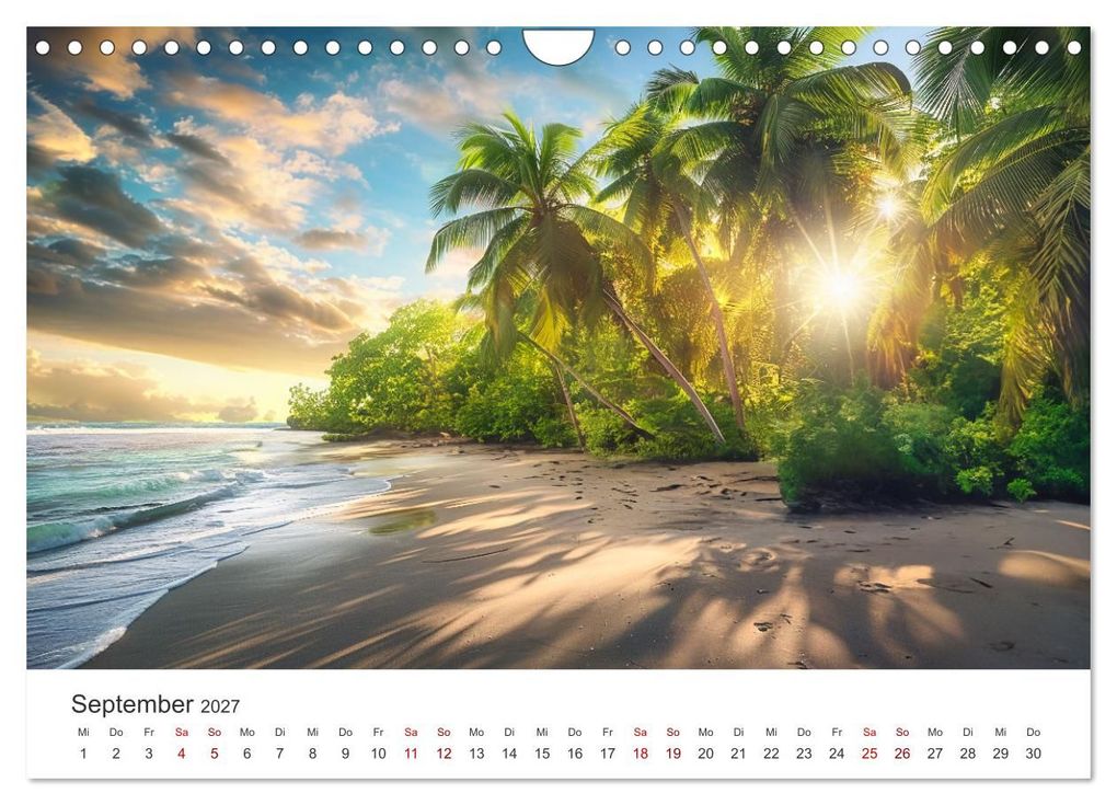 Weitere Ansicht: Gestrandet - Ein Jahr auf Robinsons Insel (Wandkalender 2027 DIN A4 quer), CALVENDO Monatskalender | Simone Wunderlich, Calvendo