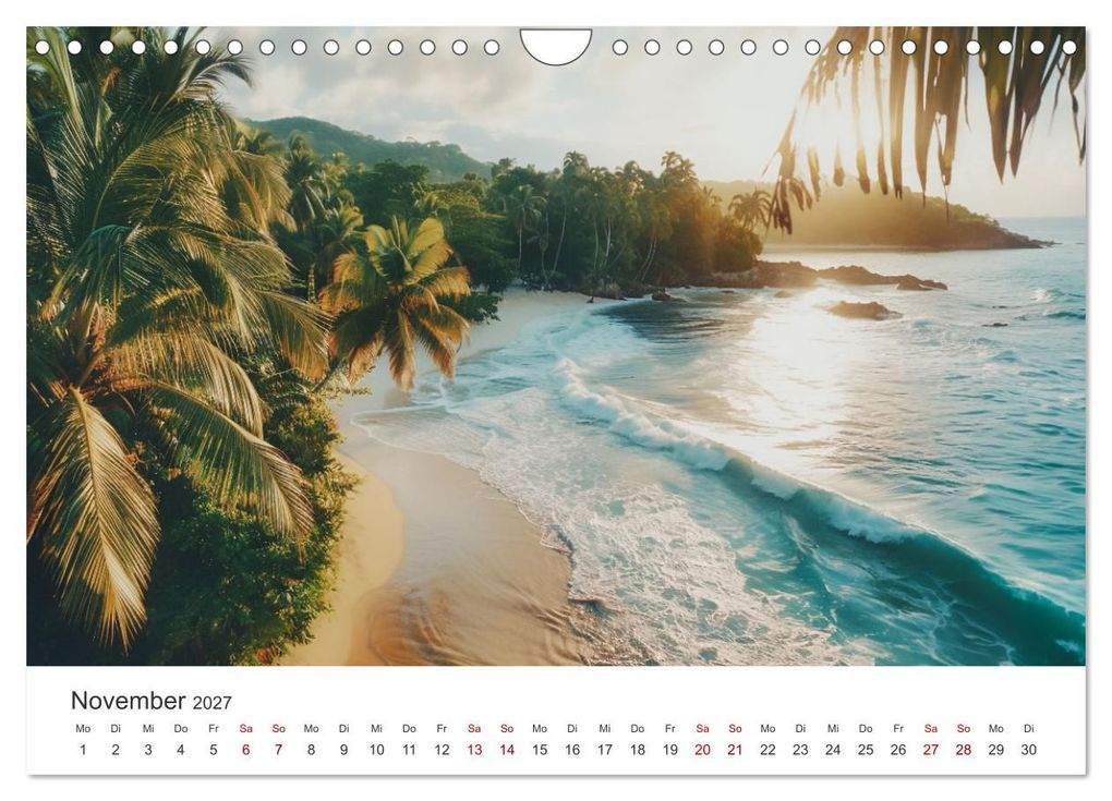 Weitere Ansicht: Gestrandet - Ein Jahr auf Robinsons Insel (Wandkalender 2027 DIN A4 quer), CALVENDO Monatskalender | Simone Wunderlich, Calvendo
