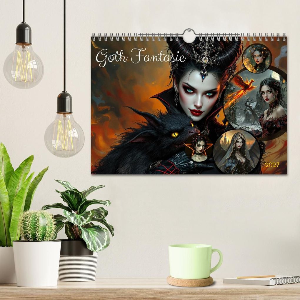 Weitere Ansicht: Goth Fantasie (Wandkalender 2027 DIN A4 quer), CALVENDO Monatskalender | Calvendo