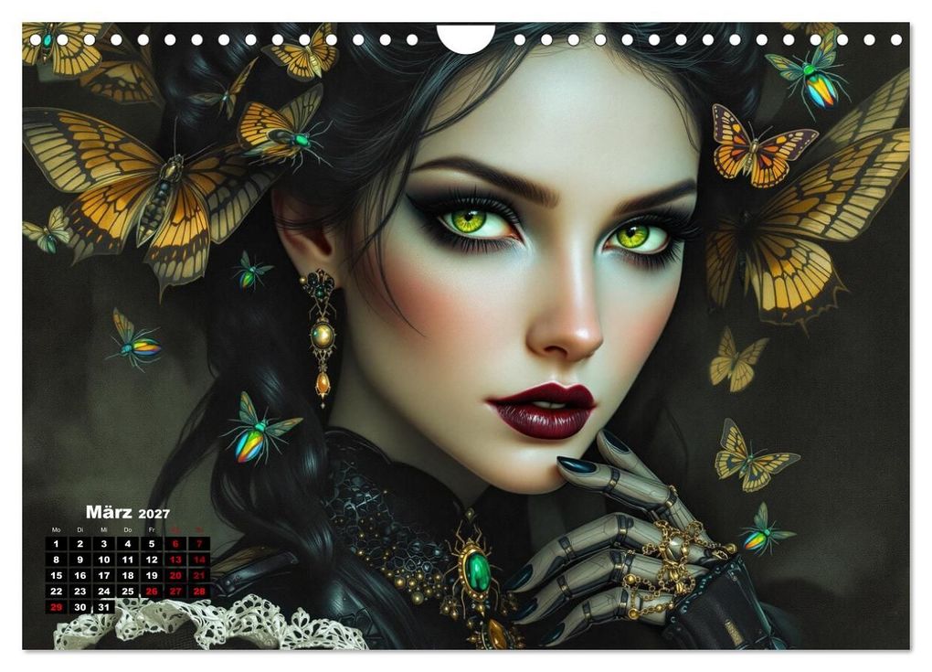 Weitere Ansicht: Goth Fantasie (Wandkalender 2027 DIN A4 quer), CALVENDO Monatskalender | Calvendo