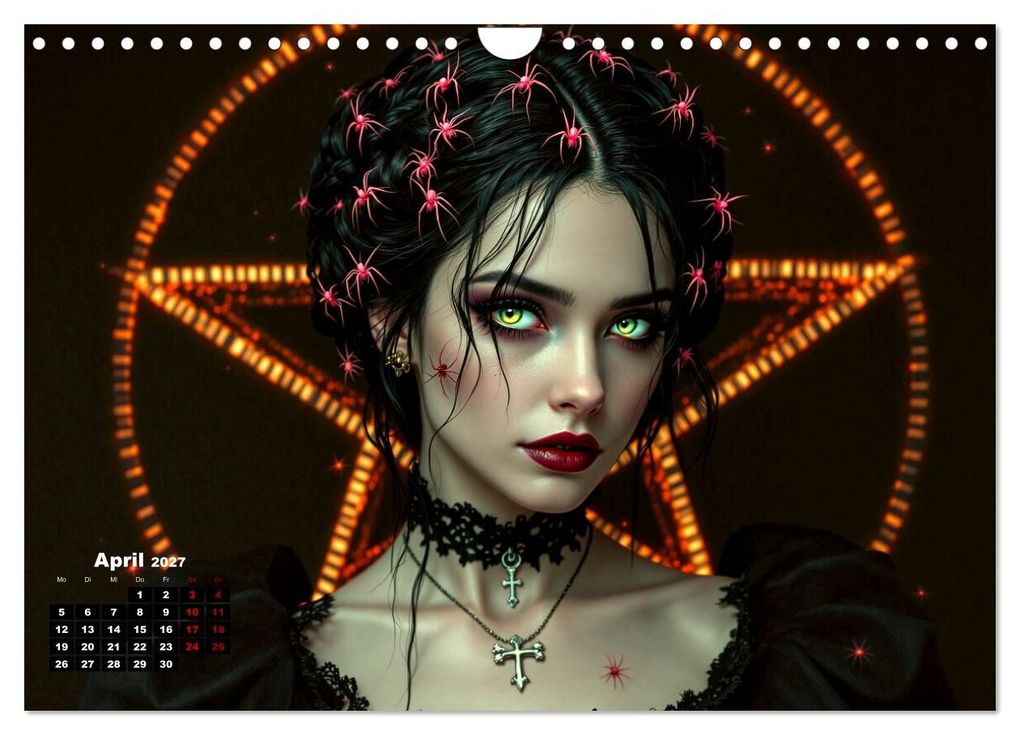 Weitere Ansicht: Goth Fantasie (Wandkalender 2027 DIN A4 quer), CALVENDO Monatskalender | Calvendo