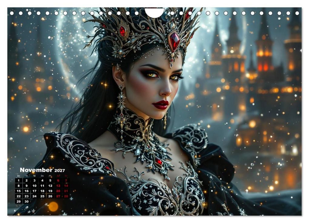 Weitere Ansicht: Goth Fantasie (Wandkalender 2027 DIN A4 quer), CALVENDO Monatskalender | Calvendo