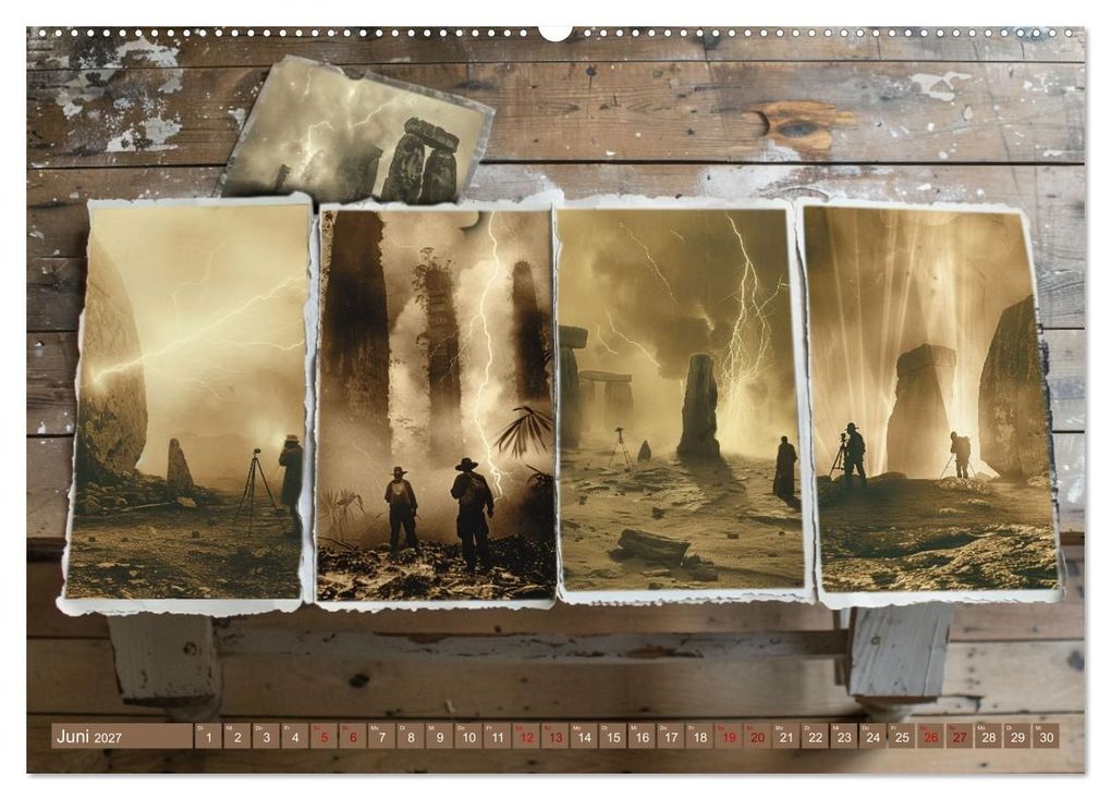 Weitere Ansicht: Verloren geglaubte Archäologie (Wandkalender 2027 DIN A2 quer), CALVENDO Monatskalender | Kerstin Waurick, Calvendo