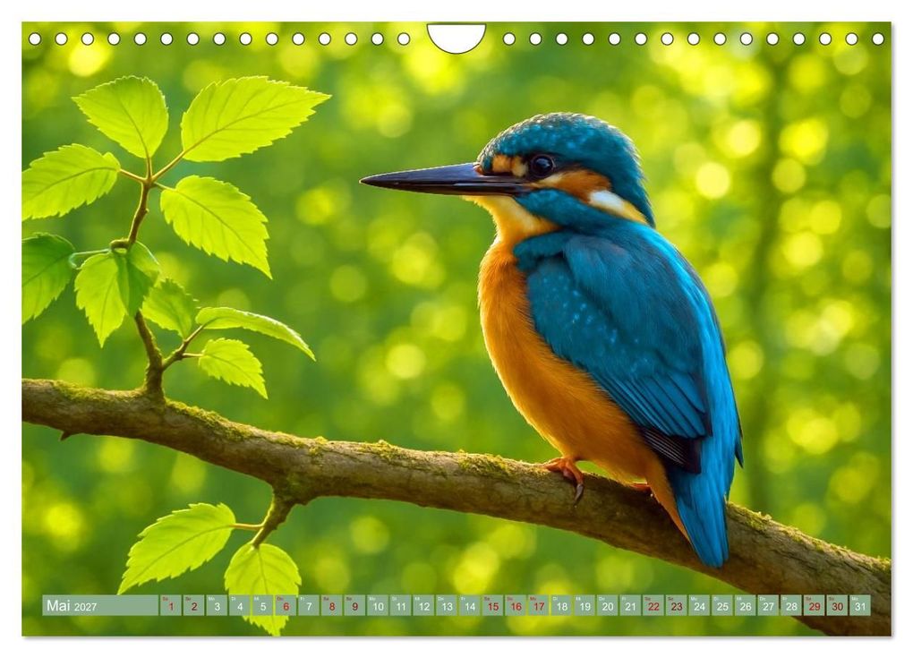 Weitere Ansicht: Eisvogelträume am Wasser (Wandkalender 2027 DIN A4 quer), CALVENDO Monatskalender | Kerstin Waurick, Calvendo