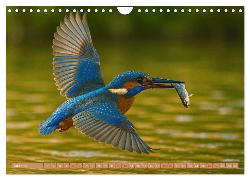 Weitere Ansicht: Eisvogelträume am Wasser (Wandkalender 2027 DIN A4 quer), CALVENDO Monatskalender | Kerstin Waurick, Calvendo