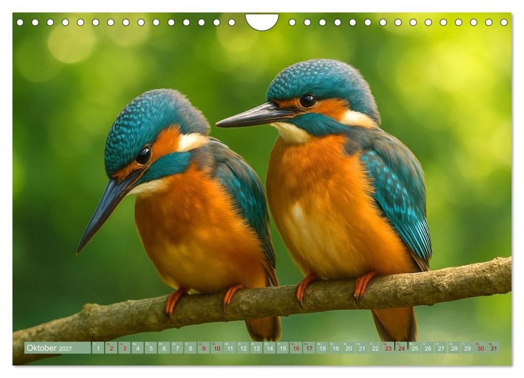 Weitere Ansicht: Eisvogelträume am Wasser (Wandkalender 2027 DIN A4 quer), CALVENDO Monatskalender | Kerstin Waurick, Calvendo