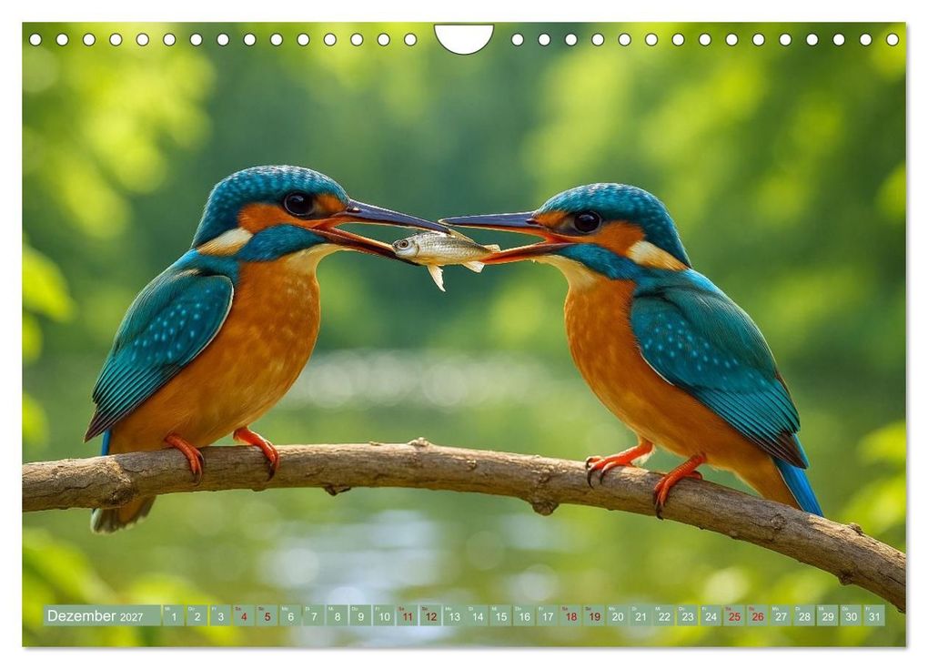 Weitere Ansicht: Eisvogelträume am Wasser (Wandkalender 2027 DIN A4 quer), CALVENDO Monatskalender | Kerstin Waurick, Calvendo