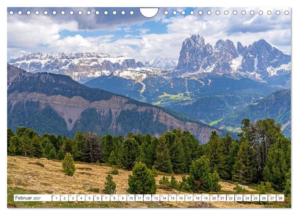 Weitere Ansicht: Südtirol - Von Bozen bis zum Pragser Wildsee (Wandkalender 2027 DIN A4 quer), CALVENDO Monatskalender | Elisabeth Schittenhelm, Calvendo