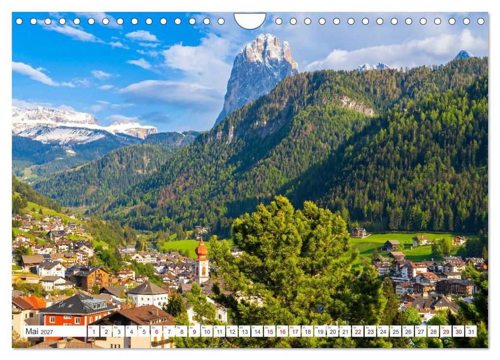 Weitere Ansicht: Südtirol - Von Bozen bis zum Pragser Wildsee (Wandkalender 2027 DIN A4 quer), CALVENDO Monatskalender | Elisabeth Schittenhelm, Calvendo