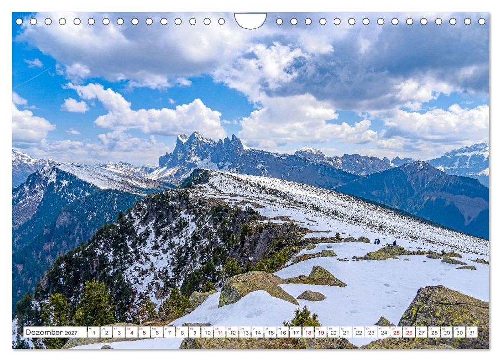 Weitere Ansicht: Südtirol - Von Bozen bis zum Pragser Wildsee (Wandkalender 2027 DIN A4 quer), CALVENDO Monatskalender | Elisabeth Schittenhelm, Calvendo