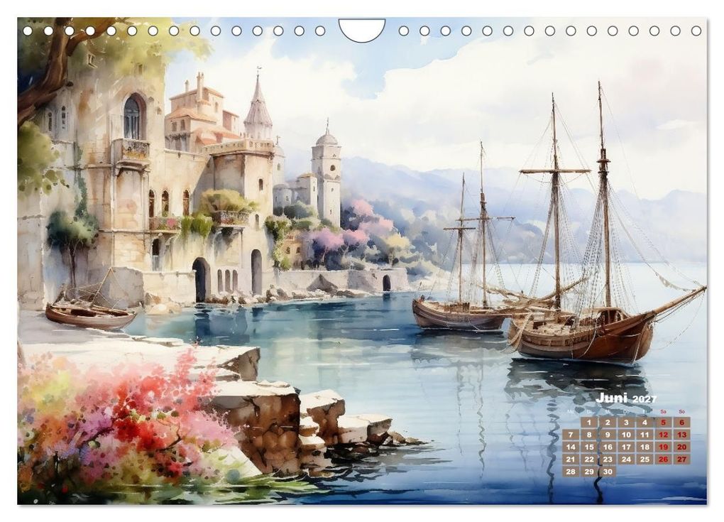 Weitere Ansicht: Nah am Wasser gebaut (Wandkalender 2027 DIN A4 quer), CALVENDO Monatskalender | Daniela Tapper, Calvendo