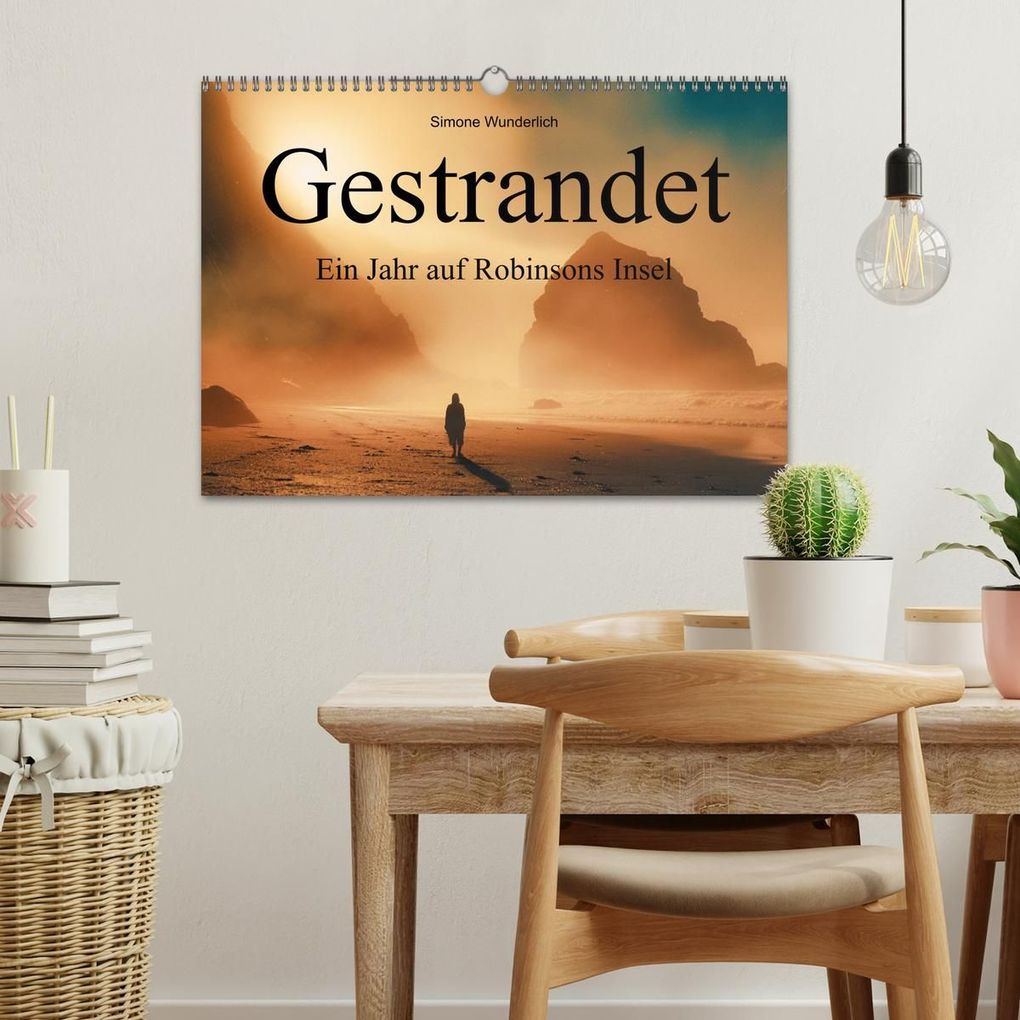 Weitere Ansicht: Gestrandet - Ein Jahr auf Robinsons Insel (Wandkalender 2027 DIN A3 quer), CALVENDO Monatskalender | Simone Wunderlich, Calvendo