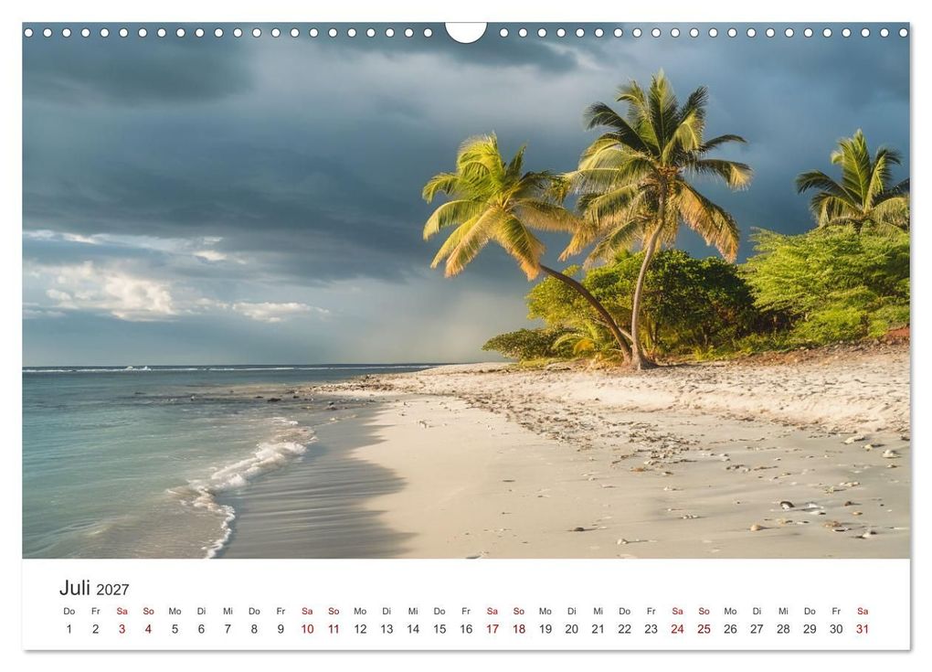 Weitere Ansicht: Gestrandet - Ein Jahr auf Robinsons Insel (Wandkalender 2027 DIN A3 quer), CALVENDO Monatskalender | Simone Wunderlich, Calvendo
