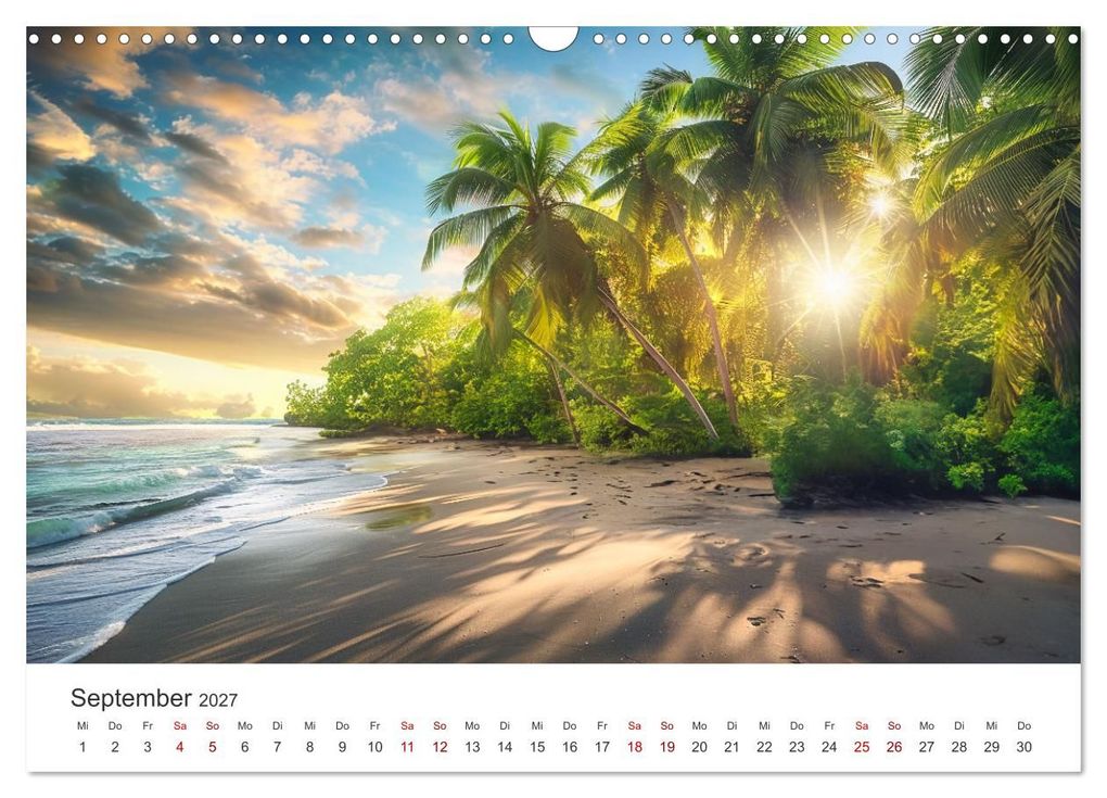 Weitere Ansicht: Gestrandet - Ein Jahr auf Robinsons Insel (Wandkalender 2027 DIN A3 quer), CALVENDO Monatskalender | Simone Wunderlich, Calvendo