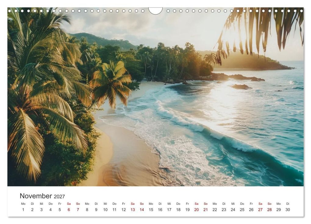 Weitere Ansicht: Gestrandet - Ein Jahr auf Robinsons Insel (Wandkalender 2027 DIN A3 quer), CALVENDO Monatskalender | Simone Wunderlich, Calvendo