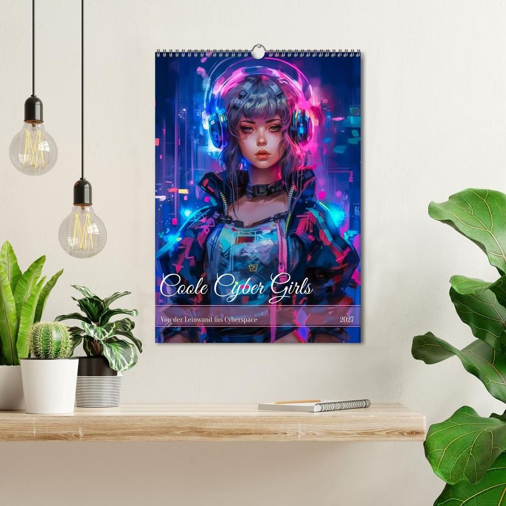 Weitere Ansicht: Coole Cyber Girls (Wandkalender 2027 DIN A3 hoch), CALVENDO Monatskalender | Steffen Gierok-Latniak, Calvendo