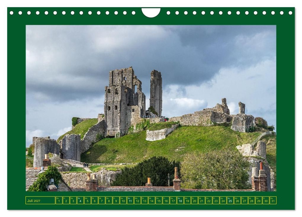 Weitere Ansicht: Rundreise: Dorset in sieben Tagen (Wandkalender 2027 DIN A4 quer), CALVENDO Monatskalender | Giuseppe Di Domenico, Calvendo