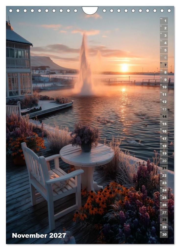 Weitere Ansicht: Oasen der Entspannung (Wandkalender 2027 DIN A4 hoch), CALVENDO Monatskalender | Kester Trapp, Calvendo