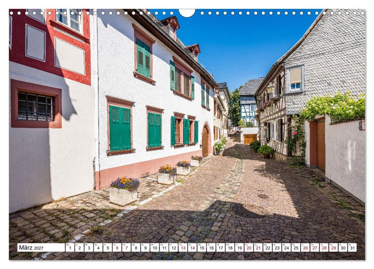 Weitere Ansicht: Historisches Eltville (Wandkalender 2027 DIN A3 quer), CALVENDO Monatskalender | Erhard Hess, Calvendo
