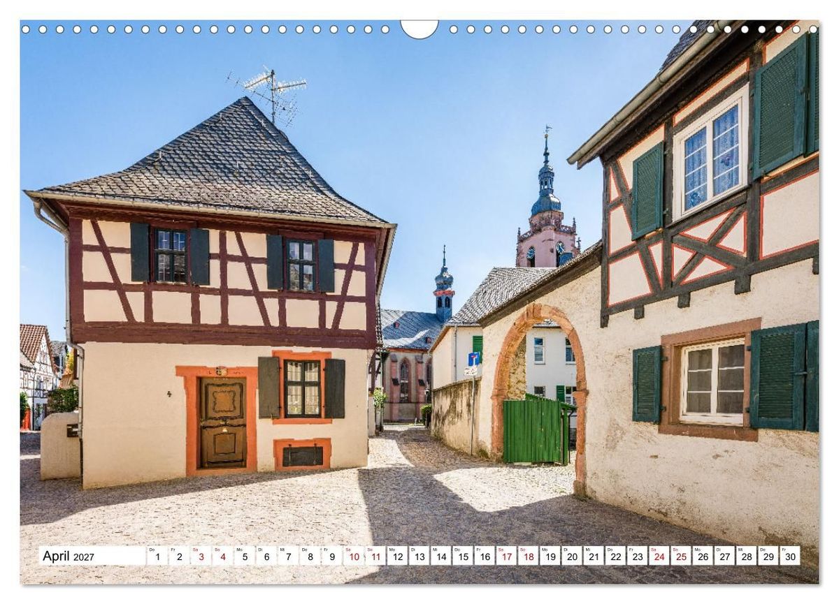 Weitere Ansicht: Historisches Eltville (Wandkalender 2027 DIN A3 quer), CALVENDO Monatskalender | Erhard Hess, Calvendo