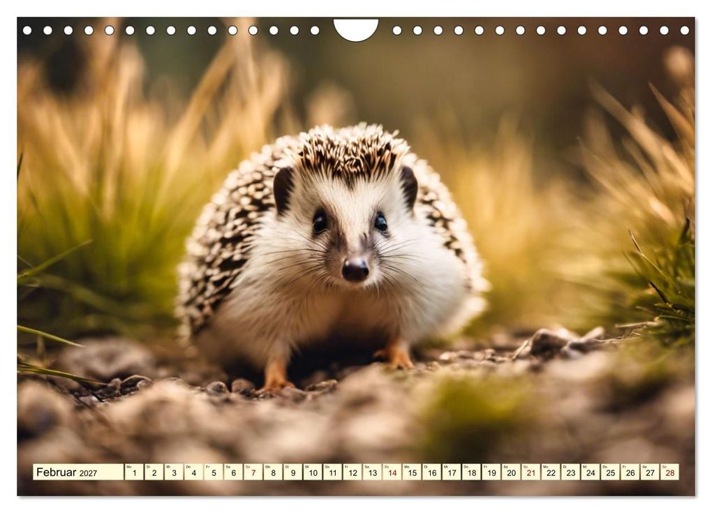 Weitere Ansicht: Igel - Wildtier des Jahres (Wandkalender 2027 DIN A4 quer), CALVENDO Monatskalender | Claudia Kleemann, Calvendo