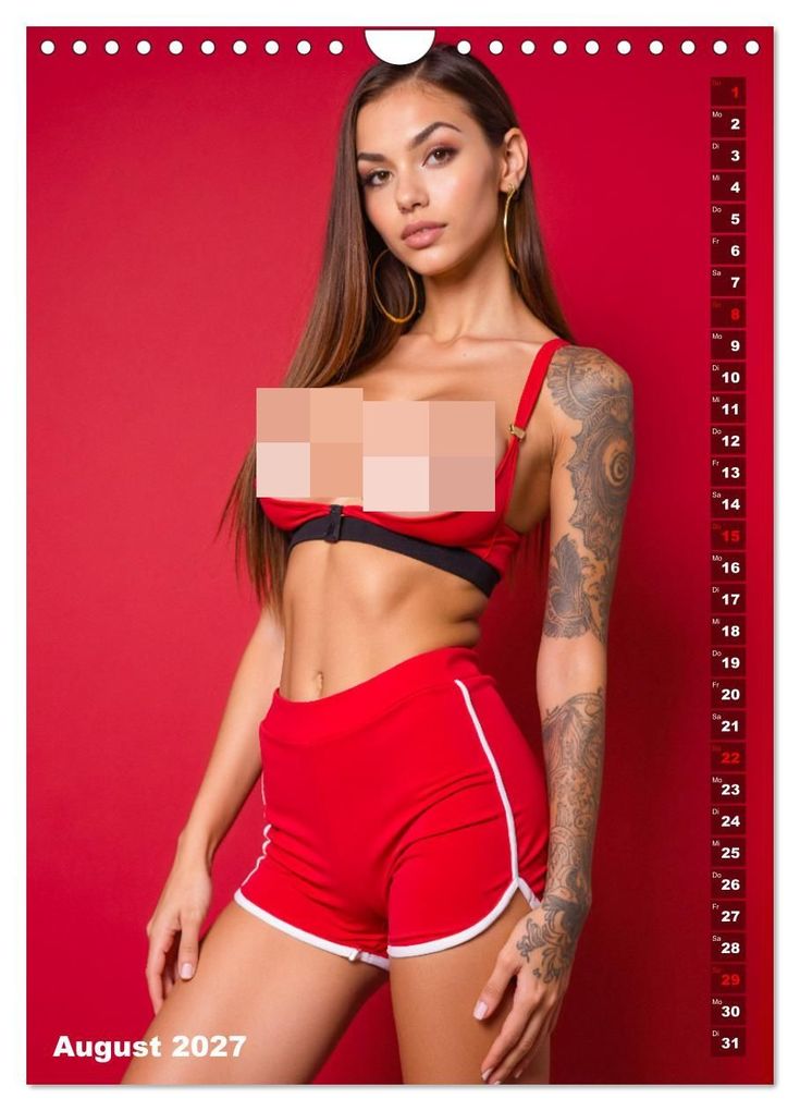 Weitere Ansicht: NACKTE BRÜSTE - Unzensierte Frauen mit Tattoo (Wandkalender 2027 DIN A4 hoch), CALVENDO Monatskalender | MB Fotografie, Calvendo
