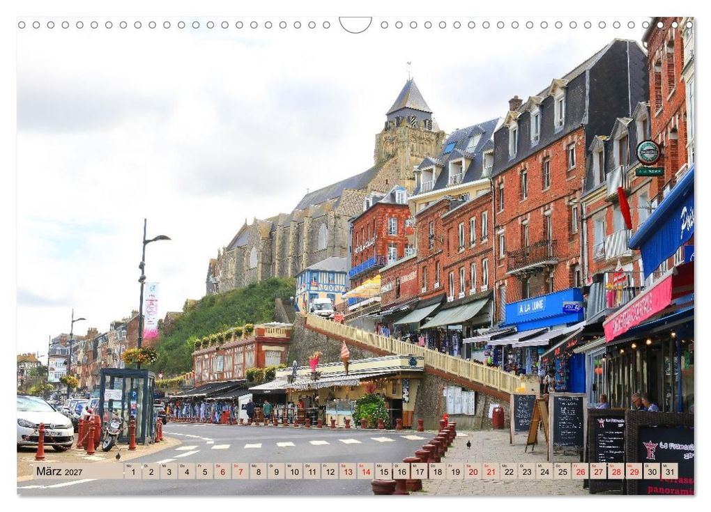 Weitere Ansicht: An der französischen Alabasterküste - Mers-les-Bains und Le Tréport (Wandkalender 2027 DIN A3 quer), CALVENDO Monatskalender | Gisela Kruse, Calvendo
