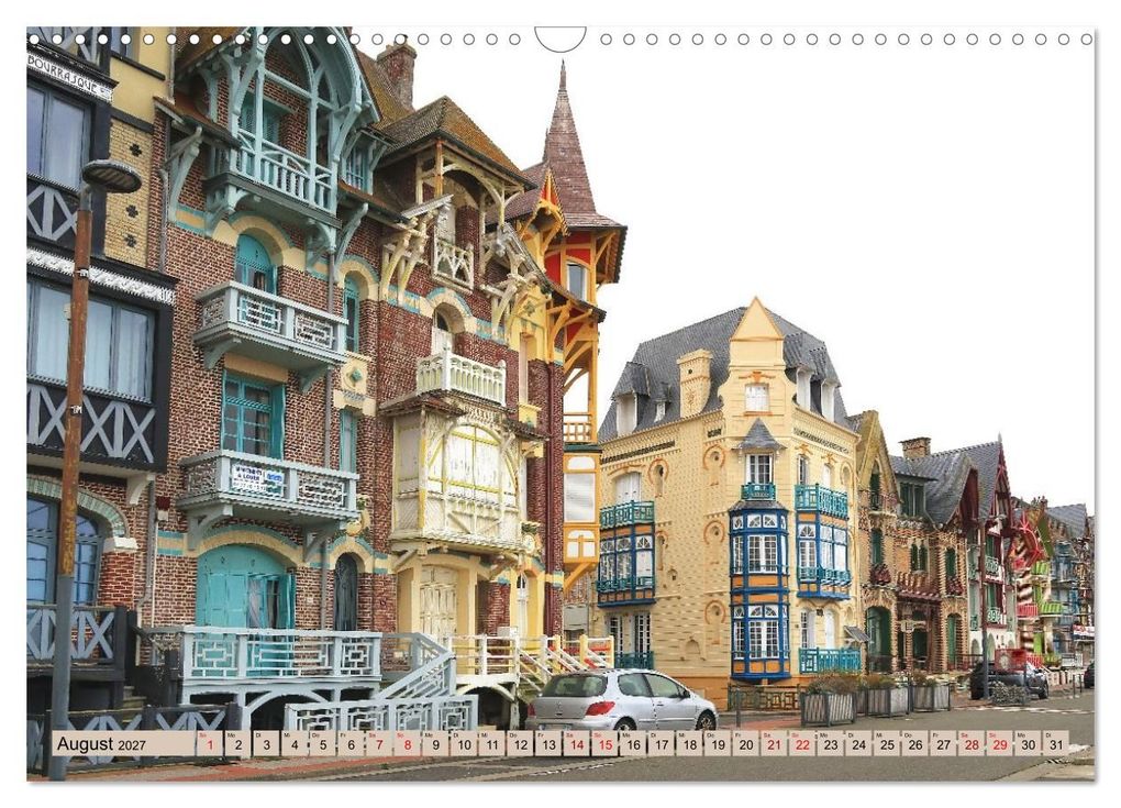 Weitere Ansicht: An der französischen Alabasterküste - Mers-les-Bains und Le Tréport (Wandkalender 2027 DIN A3 quer), CALVENDO Monatskalender | Gisela Kruse, Calvendo