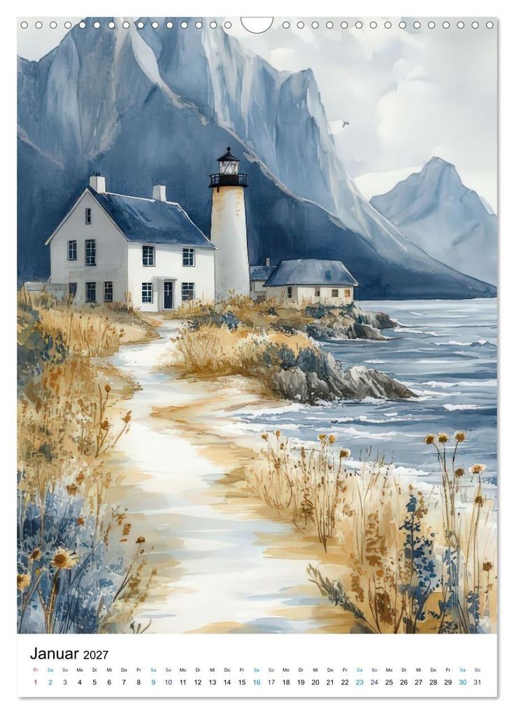 Weitere Ansicht: Lichter der See (Wandkalender 2027 DIN A3 hoch), CALVENDO Monatskalender | Ally Bee, Calvendo