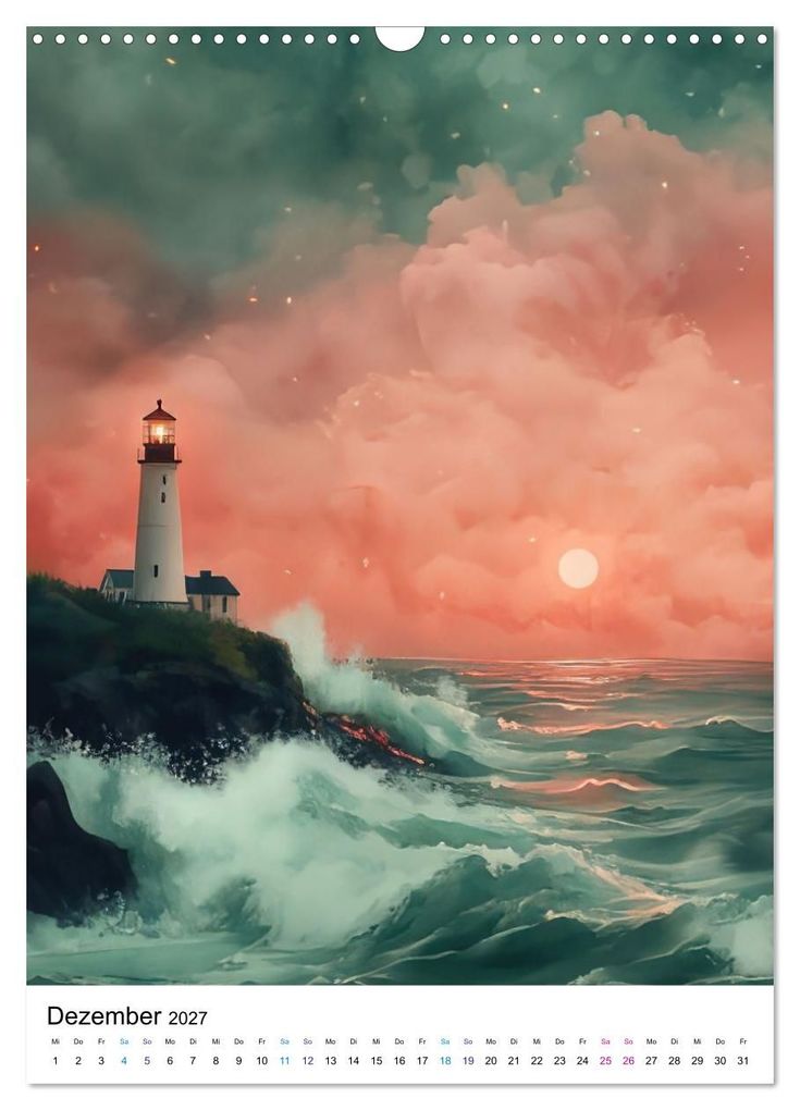 Weitere Ansicht: Lichter der See (Wandkalender 2027 DIN A3 hoch), CALVENDO Monatskalender | Ally Bee, Calvendo