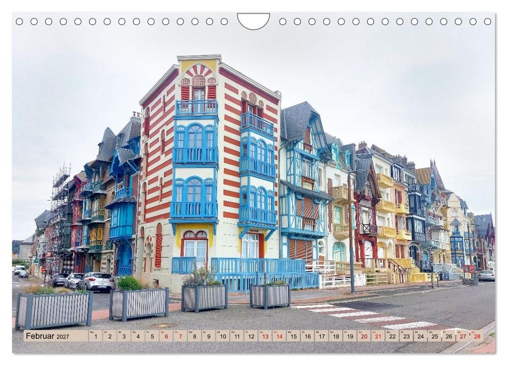 Weitere Ansicht: An der französischen Alabasterküste - Mers-les-Bains und Le Tréport (Wandkalender 2027 DIN A4 quer), CALVENDO Monatskalender | Gisela Kruse, Calvendo