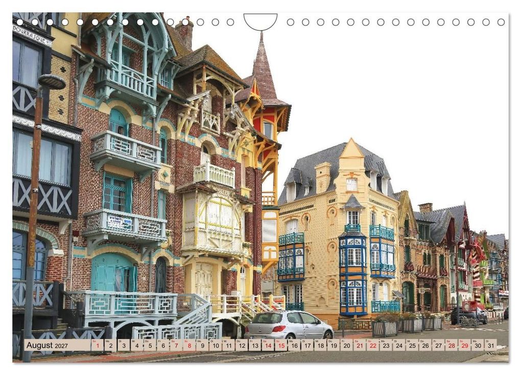 Weitere Ansicht: An der französischen Alabasterküste - Mers-les-Bains und Le Tréport (Wandkalender 2027 DIN A4 quer), CALVENDO Monatskalender | Gisela Kruse, Calvendo