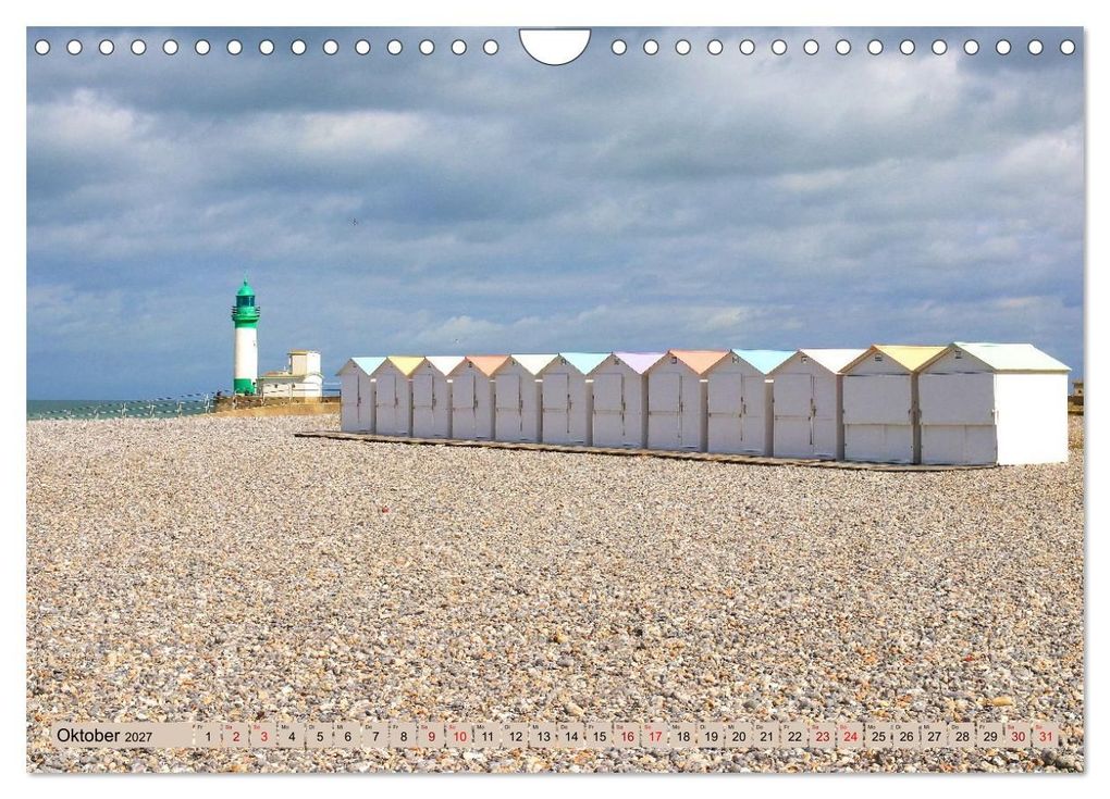 Weitere Ansicht: An der französischen Alabasterküste - Mers-les-Bains und Le Tréport (Wandkalender 2027 DIN A4 quer), CALVENDO Monatskalender | Gisela Kruse, Calvendo
