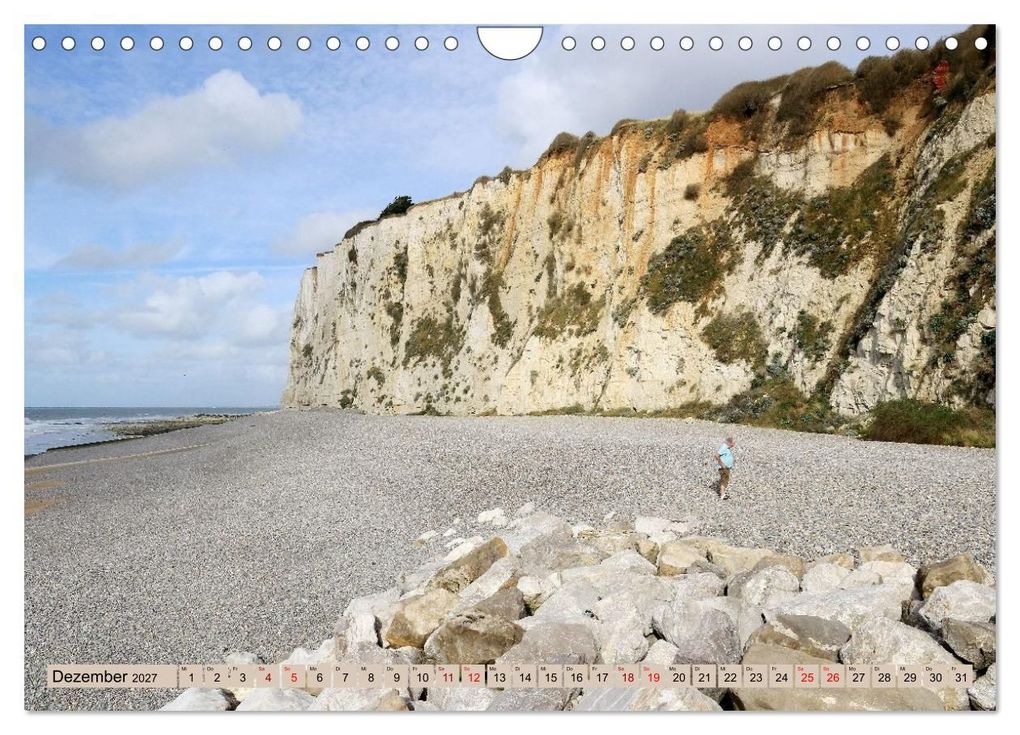 Weitere Ansicht: An der französischen Alabasterküste - Mers-les-Bains und Le Tréport (Wandkalender 2027 DIN A4 quer), CALVENDO Monatskalender | Gisela Kruse, Calvendo
