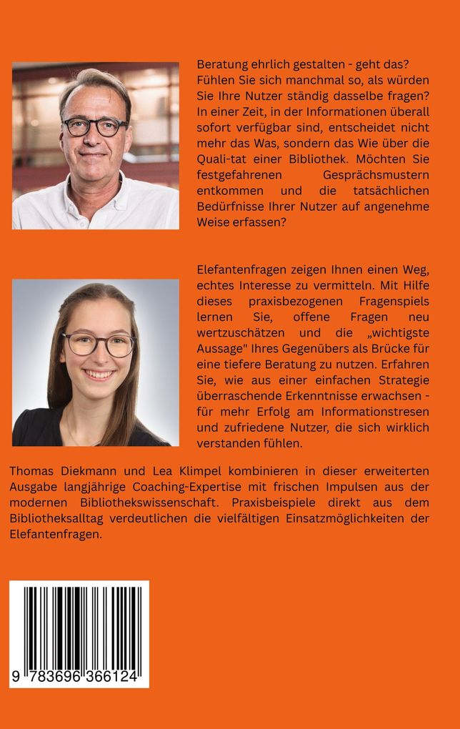 Weitere Ansicht: Elefantenfragen | Thomas Diekmann, Lea Klimpel