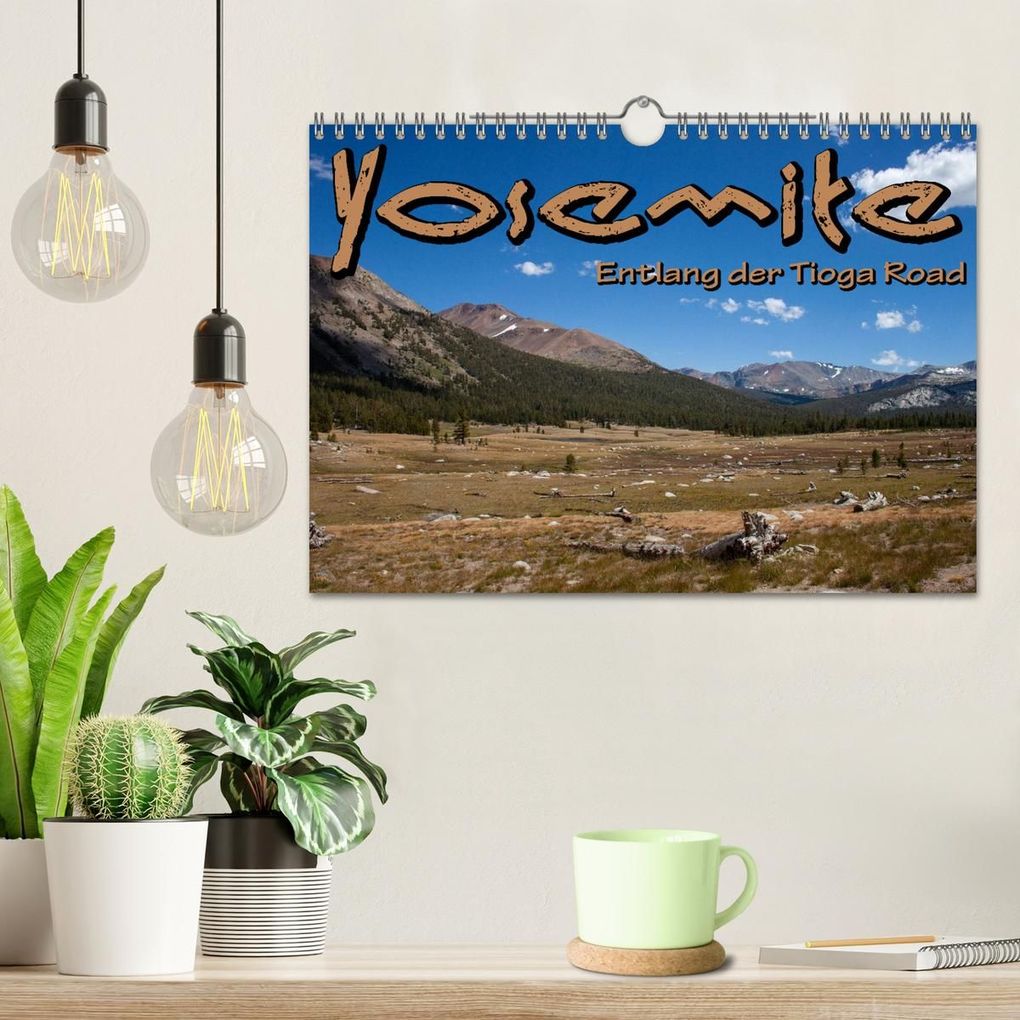 Weitere Ansicht: Yosemite, Entlang der Tioga Road (Wandkalender 2027 DIN A4 quer), CALVENDO Monatskalender | Gisela Will, Calvendo