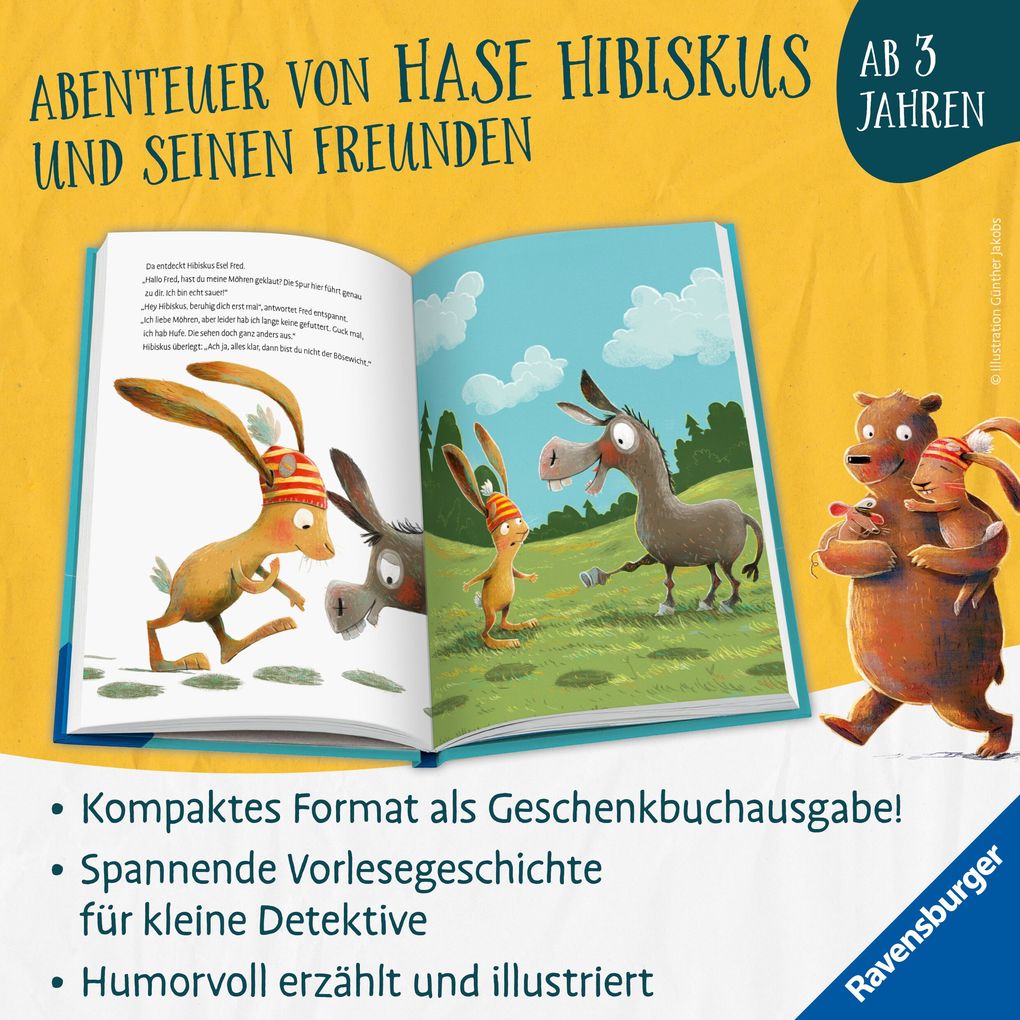Weitere Ansicht: Hase Hibiskus und der Möhrenklau | Andreas König