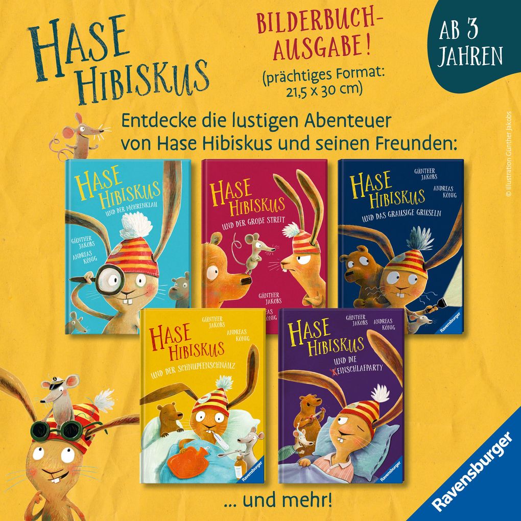 Weitere Ansicht: Hase Hibiskus und der Möhrenklau | Andreas König